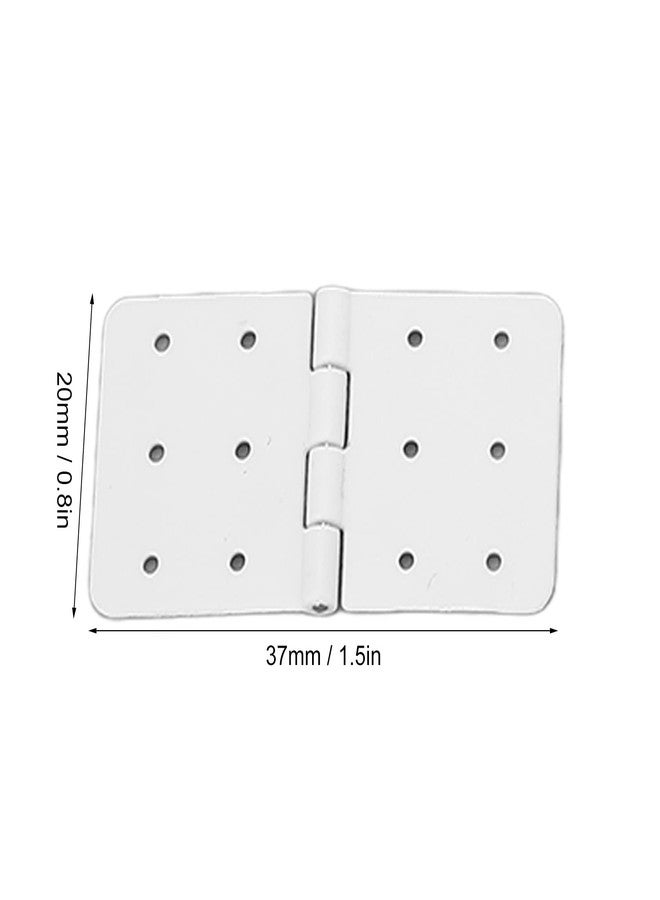 Uxsiya RC Aircraft Hinge 40PCS RC Pinned Hinges Remote Control Airplane Plastic Hinge Model Aircraft Wing Parts RC Airplane Plane Model Aircraft Parts for RC Airplane Plane Parts Model Replacement(Large) - Image 2